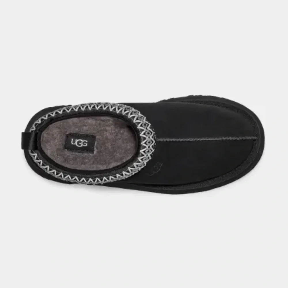 NWT UGG Tazz Platform Suede Slipper Black Women’s 7 - Picture 7 of 16